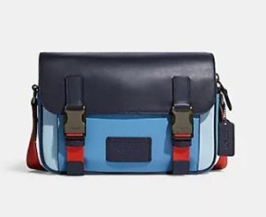 蔻驰（COACH）男士TRACK系列斜挎包