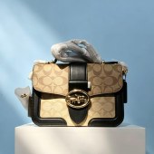 COACH蔻驰 Small Georgie Top单肩斜挎包