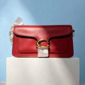 COACH蔻驰Tabby系列26号翻盖手提单肩斜挎包
